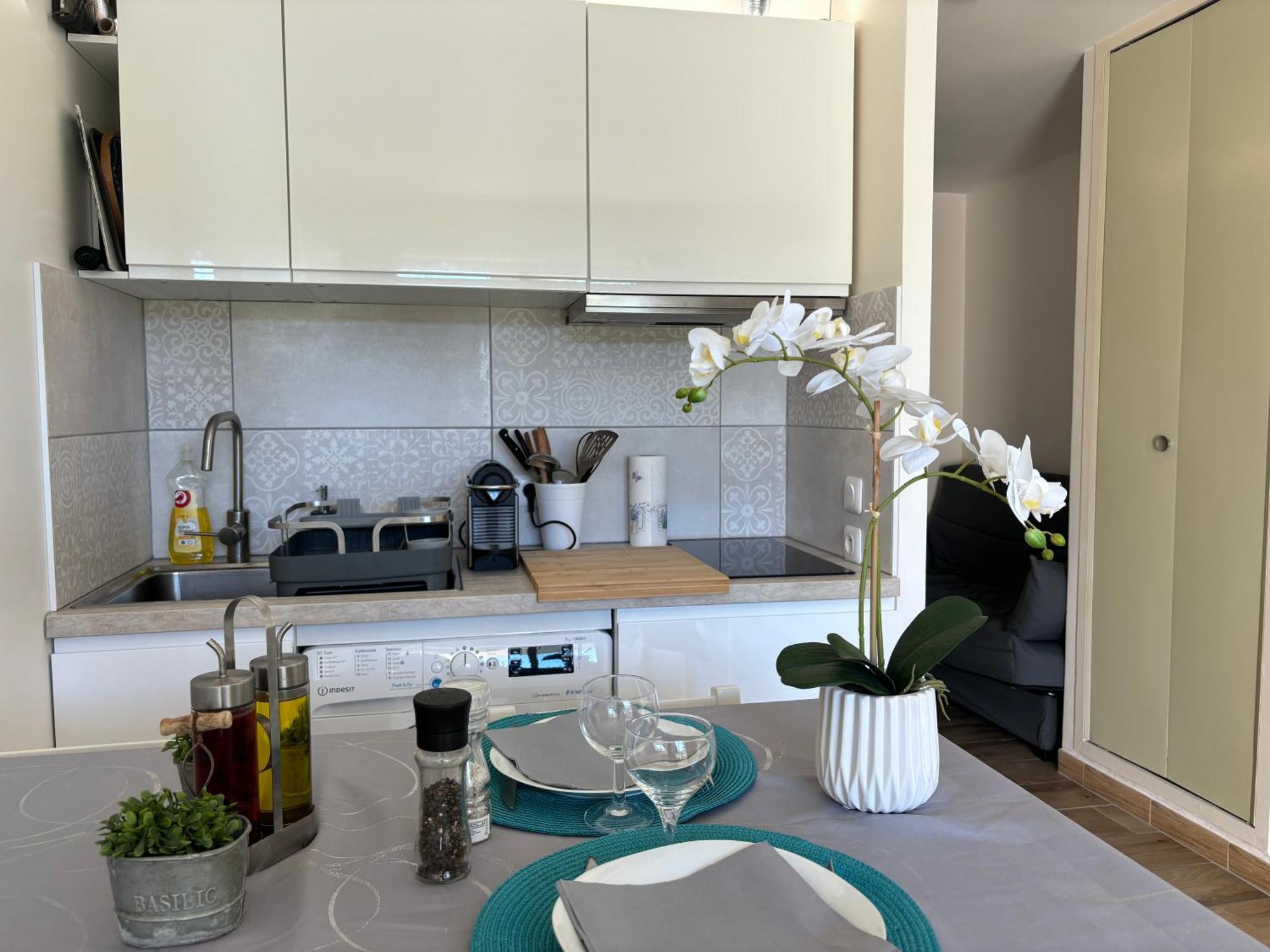 Proche Centre Sanary Studio Climatise 4 Personnes Exterior photo